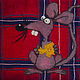 "Голодная мышь" панно, Картины, Чита,  Фото №1