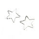 Order Earrings 'Stars' silver star earrings, earrings with stars. Irina Moro. Livemaster. . Earrings Фото №3