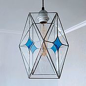 Для дома и интерьера handmade. Livemaster - original item Isidore stained glass lamp. Handmade.