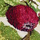 Схема для вышивки "Сочное яблоко". Схемы для вышивки. Limited-Edition Hand-Made Stuff. Интернет-магазин Ярмарка Мастеров.  Фото №2