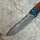 Knife 'Canadian-3' nessmuk h12mf leather mikarta. Knives. Artesaos e Fortuna. My Livemaster. Фото №4