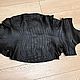 Piel de cocodrilo, Galán, abdomen, color negro. Leather. SHOES&BAGS. Ярмарка Мастеров.  Фото №6