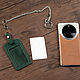 Badge card holder made of genuine leather. Case. KullikovCraft. My Livemaster. Фото №8
