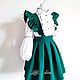 Заказать Школьный комплект "Melissa" 3 в 1 Green. Little___dress. Ярмарка Мастеров. . Школьная форма Фото №3