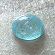 Кабошон аквамарина 10*12 (+-0.2) мм. Кабошоны. Zabaykalye-gem. Интернет-магазин Ярмарка Мастеров.  Фото №2