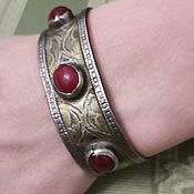 Винтаж handmade. Livemaster - original item Vintage silver charm bracelet 