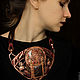 "Vita est Theatrum" колье. Подвеска. Julia Chernopazova Art Jewelry. Ярмарка Мастеров.  Фото №6