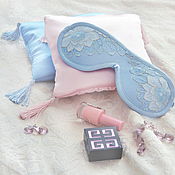 Маска для сна - "Сны в стиле Tiffany blue"