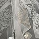 Тюль под лён с вензелями  " Саботаж", 310 см, Занавески, Можайск,  Фото №1