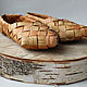Baby sandals of birch bark 'Berestycki'. National shoes. Mochalka.. Online shopping on My Livemaster.  Фото №2