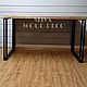 Обеденный стол лофт TWINS. Столы. SLIVA wood deco. Интернет-магазин Ярмарка Мастеров.  Фото №2
