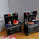 Furniture for dolls: Old stove stove for doll house miniature. Doll furniture. MiniDom (Irina). My Livemaster. Фото №6