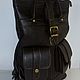 Backpack-leather bag 61. Backpacks. Sergei. My Livemaster. Фото №6