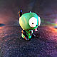 Заказать Фигурка GIR | Гир "Захватчик Зим" | Invader Zim. Yary Art. Ярмарка Мастеров. . Статуэтка Фото №3