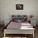 Кровать «Риссими» с каретной стяжкой. Кровати. Мебель из Массива 'Интерьерро'. Интернет-магазин Ярмарка Мастеров.  Фото №2