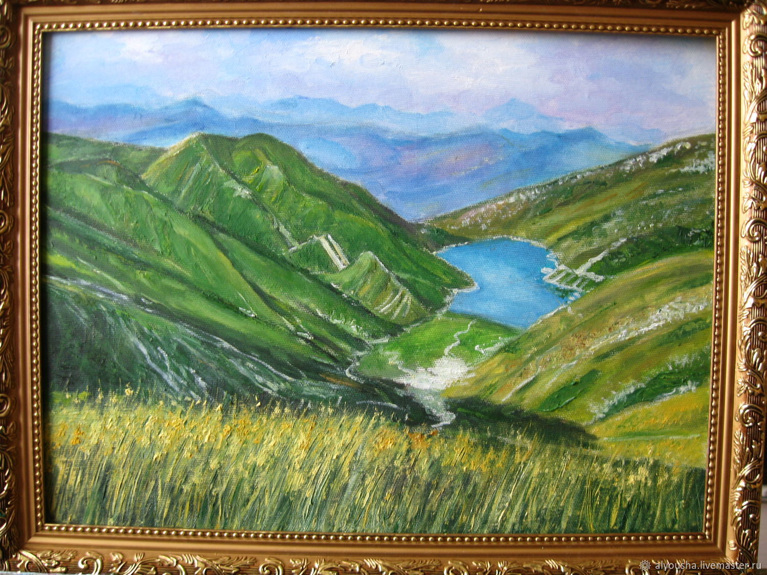 Живопись Дагестана горные пейзажи