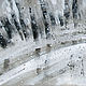 Picture Sheet 2 of the series and it snowed again. graphics. Pictures. Pictures for the soul (RozaSavinova). My Livemaster. Фото №4