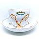 Винтаж: Чашка с блюдцем 18 век Meissen / 2310243. Кружки винтажные. Phoenix Antique • Феникс Антик. Интернет-магазин Ярмарка Мастеров.  Фото №2