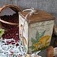 Order 'Mushroom basket'-Box. Hundred centuries. Livemaster. . Storage Box Фото №3