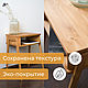 Тумба в виде столика из массива сосны и бука. 30х43 см. Тумбы. Woodog. Ярмарка Мастеров.  Фото №6