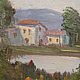 Винтаж: Tuscany Тоскана Живопись маслом из Италии Винтаж. Картины винтажные. VERY GOOD DAY. Ярмарка Мастеров.  Фото №6