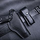 Кобура кожаная авторской работы для Beretta 92, Подарки для охотников и рыболовов, Москва,  Фото №1