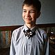 Галстуки-уголки для мальчиков. Галстуки. Ольга Новикова (skazki-gnomov). Ярмарка Мастеров.  Фото №4