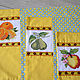 Three placemats with Fruit embroidery. Swipe. Kitchen. My Livemaster. Фото №4
