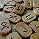 Scandinavian runes from ash. Runes. SilverWood Workshop. My Livemaster. Фото №4