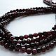 Garnet smooth beads 4mm, 20cm strand. Beads1. Businka (businkamag). Online shopping on My Livemaster.  Фото №2
