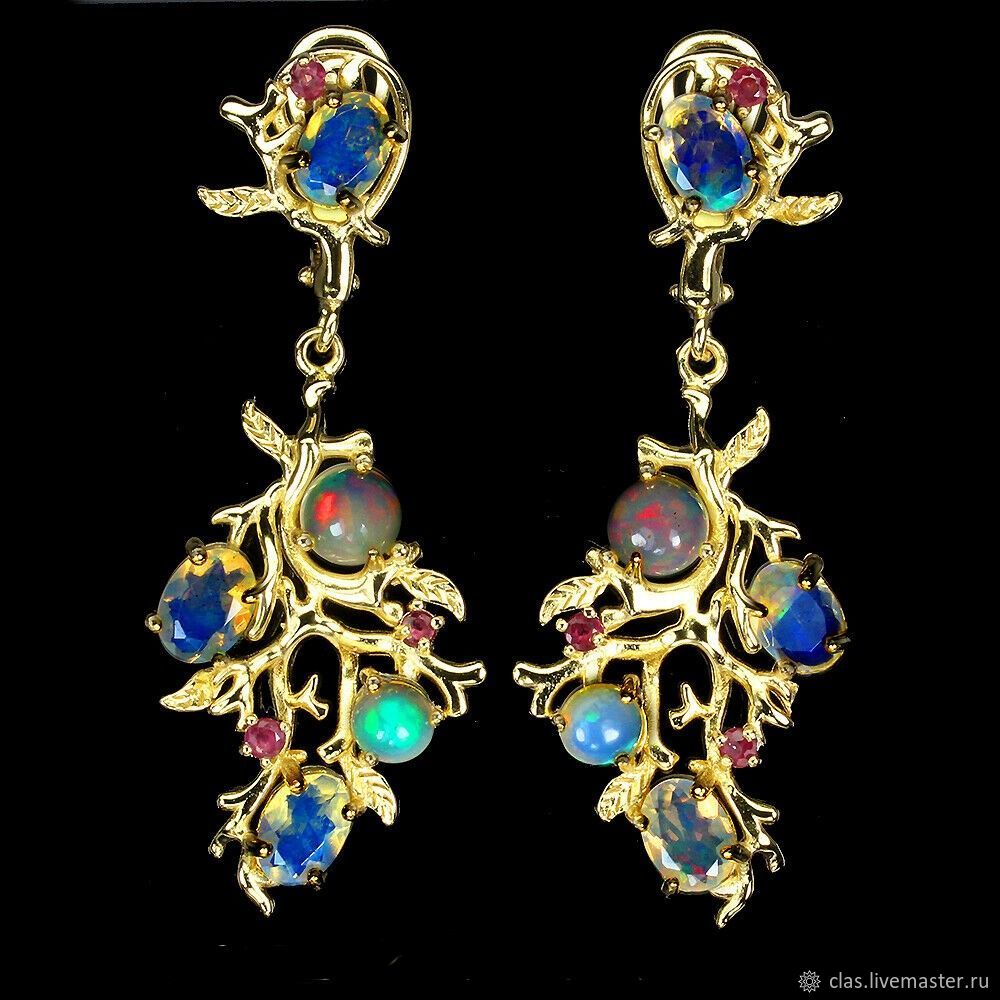 опал и рубин