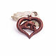 Wooden heart pendant for mother. Pendants. Spirit of tree. Online shopping on My Livemaster.  Фото №2