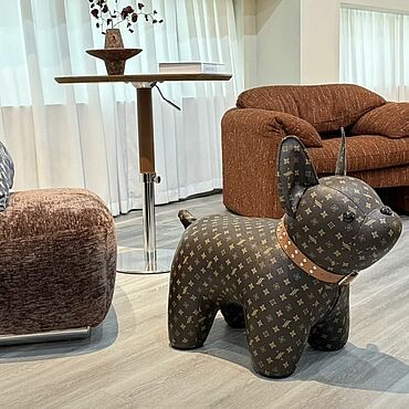 Для дома и интерьера ручной работы. Ярмарка Мастеров - ручная работа Пуф GOODDOG. Handmade.