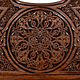 Backgammon carved 'Arabesque' big 60, Harutyunyan. Backgammon and checkers. H-Present more, than a gift!. Online shopping on My Livemaster.  Фото №2