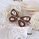 A beaded brooch 'Butterfly'. Brooches. DiliZ Handmade. Online shopping on My Livemaster.  Фото №2