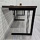  рабочий стол из слэба дуба в стиле [LOFT]. Столы. BRAUS [LOFT]. Ярмарка Мастеров.  Фото №6