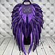 Women's leather backpack 'Violet Angel', Backpacks, Moscow,  Фото №1