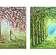 The Painting 'Autumn. We are together' from tetraptych 'We are together'. Pictures. Awakening. Online shopping on My Livemaster.  Фото №2