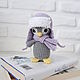 Penguin knitted, Stuffed Toys, Moscow,  Фото №1