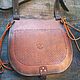 Order Bag hunter, yet feels, genuine leather. 'АГОРА' изделия из натуральной кожи. Livemaster. . Classic Bag Фото №3