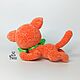 Вязаная игрушка Котик. Мягкие игрушки. Любовь Земскова (vyazunchiki-lz). Ярмарка Мастеров.  Фото №6