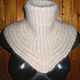 Women's knitted dickey Nicole. Dickies. Warm Yarn. Online shopping on My Livemaster.  Фото №2