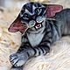Copy of Copy of Copy of Collectible toy Bengal cat. Stuffed Toys. klemabears. My Livemaster. Фото №9