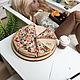 Миниатюрная подставка для пиццы, доска формата 1/6. Мебель для кукол. Woodentales. Ярмарка Мастеров.  Фото №4