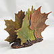 Autumn maple tree - napkin holder. Napkin holders. Elena Zaychenko - Lenzay Ceramics. Online shopping on My Livemaster.  Фото №2