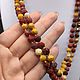 8 mm Jasper Mukait Natural Long Beads with Cut. Beads2. naturalkavni. Online shopping on My Livemaster.  Фото №2