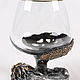 Cognac glass 'Lion' made of composite. Wine Glasses. Best-gifs valentin. My Livemaster. Фото №4