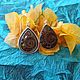 Серьги с аммонитами. Серьги классические. Karma-jewelry. Ярмарка Мастеров.  Фото №5