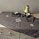 Tea and coffee linen set brown, Tablecloths, St. Petersburg,  Фото №1