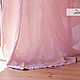 Order Double-layer curtain made of linen and matte veil. Linenburg. Livemaster. . Curtains1 Фото №3